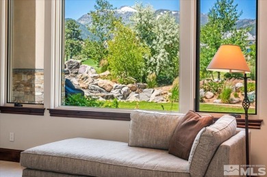 Unobstructed views of Montreux's #1 & #2 fairways & the snow on  in Nevada - for sale on GolfHomes.com, golf home, golf lot