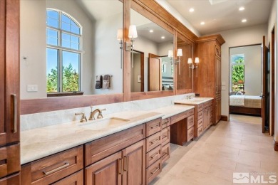 Unobstructed views of Montreux's #1 & #2 fairways & the snow on  in Nevada - for sale on GolfHomes.com, golf home, golf lot