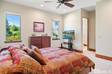 Unobstructed views of Montreux's #1 & #2 fairways & the snow on  in Nevada - for sale on GolfHomes.com, golf home, golf lot