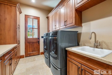 Unobstructed views of Montreux's #1 & #2 fairways & the snow on  in Nevada - for sale on GolfHomes.com, golf home, golf lot