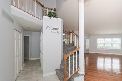 Stunning, Maintenance-Free townhome backing to the Golf Club of on The Golf Club of Illinois in Illinois - for sale on GolfHomes.com, golf home, golf lot
