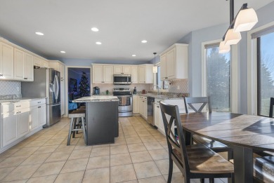 Step into luxury and tranquility with this beautiful 2-story on Newburg Village Golf Club in Illinois - for sale on GolfHomes.com, golf home, golf lot