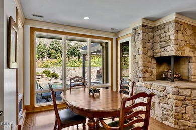 Luxury estate on a private 1.7 acre lot with gentle upslope on Governors Club in North Carolina - for sale on GolfHomes.com, golf home, golf lot