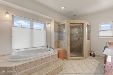 Custom 4BR/2.5BA Single Level Home with Bonus Room on the 18th on Twin Lakes Village Golf Course in Idaho - for sale on GolfHomes.com, golf home, golf lot