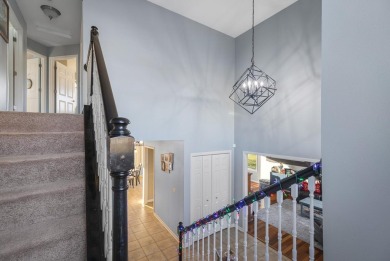 Step into luxury and tranquility with this beautiful 2-story on Newburg Village Golf Club in Illinois - for sale on GolfHomes.com, golf home, golf lot