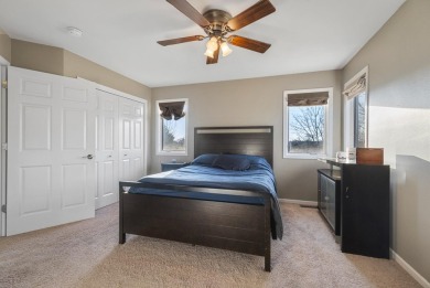 Step into luxury and tranquility with this beautiful 2-story on Newburg Village Golf Club in Illinois - for sale on GolfHomes.com, golf home, golf lot