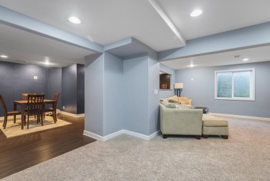 Step into luxury and tranquility with this beautiful 2-story on Newburg Village Golf Club in Illinois - for sale on GolfHomes.com, golf home, golf lot