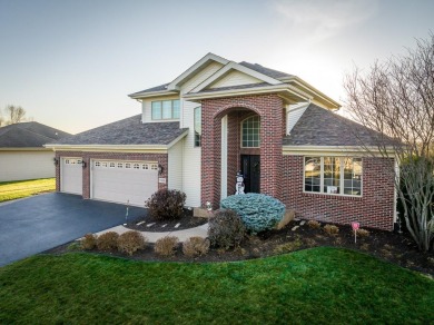 Step into luxury and tranquility with this beautiful 2-story on Newburg Village Golf Club in Illinois - for sale on GolfHomes.com, golf home, golf lot