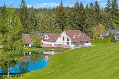 Custom 4BR/2.5BA Single Level Home with Bonus Room on the 18th on Twin Lakes Village Golf Course in Idaho - for sale on GolfHomes.com, golf home, golf lot