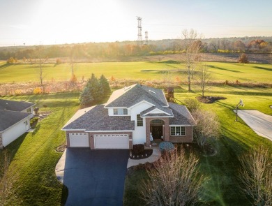 Step into luxury and tranquility with this beautiful 2-story on Newburg Village Golf Club in Illinois - for sale on GolfHomes.com, golf home, golf lot