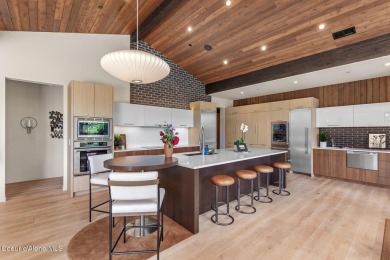 This impressive property effortlessly combines mid-century on Gozzer Ranch Golf and Lake Club in Idaho - for sale on GolfHomes.com, golf home, golf lot