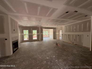Now available and nearing completion, the 'Lindie' single level on Foxfire Golf and Country Club in North Carolina - for sale on GolfHomes.com, golf home, golf lot