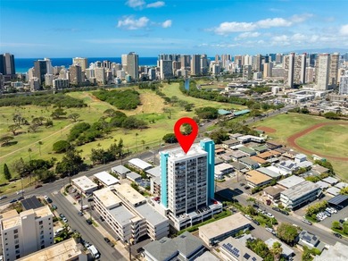 Tastefully updated, this move-in ready fee simple 1BR/1BA unit on Ala Wai Golf Course in Hawaii - for sale on GolfHomes.com, golf home, golf lot