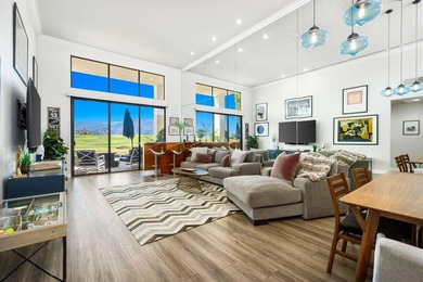 Walls of glass frame panoramic southern views of lake, fairway on PGA West Private Golf Courses in California - for sale on GolfHomes.com, golf home, golf lot