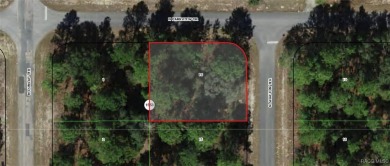 Great, oversized corner lot in a growing area of Citrus on Pine Ridge Community Golf and Country Club in Florida - for sale on GolfHomes.com, golf home, golf lot