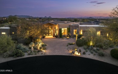 Nestled in Sunrise Village, this beautiful home sits at the end on Desert Mountain Golf Club - Renegade Course in Arizona - for sale on GolfHomes.com, golf home, golf lot