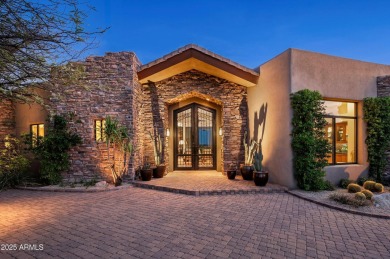 Nestled in Sunrise Village, this beautiful home sits at the end on Desert Mountain Golf Club - Renegade Course in Arizona - for sale on GolfHomes.com, golf home, golf lot