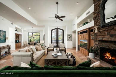 Nestled in Sunrise Village, this beautiful home sits at the end on Desert Mountain Golf Club - Renegade Course in Arizona - for sale on GolfHomes.com, golf home, golf lot