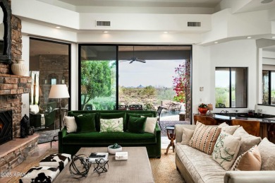 Nestled in Sunrise Village, this beautiful home sits at the end on Desert Mountain Golf Club - Renegade Course in Arizona - for sale on GolfHomes.com, golf home, golf lot