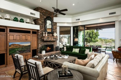 Nestled in Sunrise Village, this beautiful home sits at the end on Desert Mountain Golf Club - Renegade Course in Arizona - for sale on GolfHomes.com, golf home, golf lot