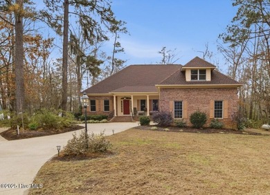 Coastal magnificence! This gorgeous brick home on nearly one on Sound Golf Links at Albemarle Plantation in North Carolina - for sale on GolfHomes.com, golf home, golf lot
