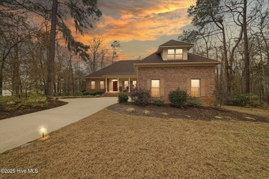 Coastal magnificence! This gorgeous brick home on nearly one on Sound Golf Links at Albemarle Plantation in North Carolina - for sale on GolfHomes.com, golf home, golf lot