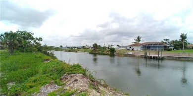 Fantastic canal front lot for building your dream home or to on Del Tura Golf and Country Club in Florida - for sale on GolfHomes.com, golf home, golf lot