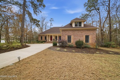 Coastal magnificence! This gorgeous brick home on nearly one on Sound Golf Links at Albemarle Plantation in North Carolina - for sale on GolfHomes.com, golf home, golf lot