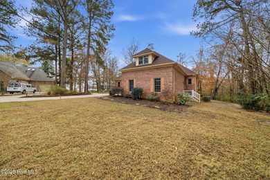 Coastal magnificence! This gorgeous brick home on nearly one on Sound Golf Links at Albemarle Plantation in North Carolina - for sale on GolfHomes.com, golf home, golf lot