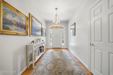 Coastal magnificence! This gorgeous brick home on nearly one on Sound Golf Links at Albemarle Plantation in North Carolina - for sale on GolfHomes.com, golf home, golf lot