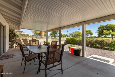 Enjoy the best of active adult living in this charming 3-bedroom on Sun City Country Club in Arizona - for sale on GolfHomes.com, golf home, golf lot