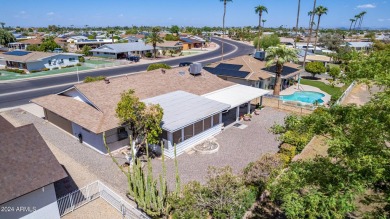 Enjoy the best of active adult living in this charming 3-bedroom on Sun City Country Club in Arizona - for sale on GolfHomes.com, golf home, golf lot