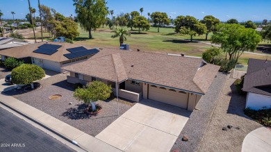 Enjoy the best of active adult living in this charming 3-bedroom on Sun City Country Club in Arizona - for sale on GolfHomes.com, golf home, golf lot