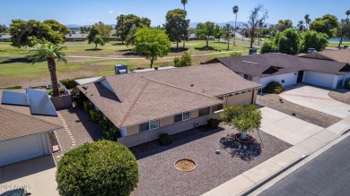 Enjoy the best of active adult living in this charming 3-bedroom on Sun City Country Club in Arizona - for sale on GolfHomes.com, golf home, golf lot