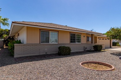 Enjoy the best of active adult living in this charming 3-bedroom on Sun City Country Club in Arizona - for sale on GolfHomes.com, golf home, golf lot