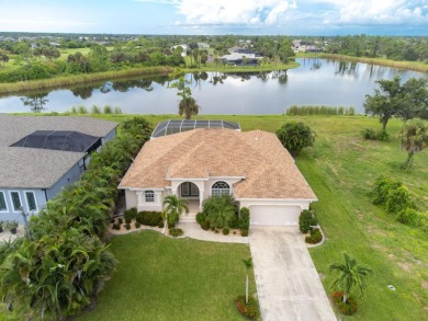 STUNNING LAKE VIEW from this elegant, ELEVATED and impeccably on Rotonda Golf and Country Club - Long Marsh  in Florida - for sale on GolfHomes.com, golf home, golf lot
