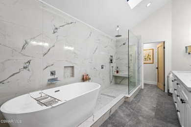 Extraordinary SINGLE STORY view estate in the exclusive gated on Los Robles Greens Golf Course in California - for sale on GolfHomes.com, golf home, golf lot