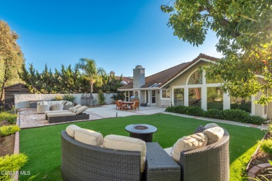 Extraordinary SINGLE STORY view estate in the exclusive gated on Los Robles Greens Golf Course in California - for sale on GolfHomes.com, golf home, golf lot