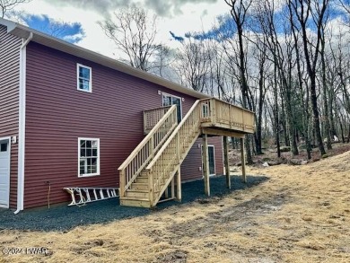 Step into this stunning, newly built home located in an on Lords Valley Country Club, Inc in Pennsylvania - for sale on GolfHomes.com, golf home, golf lot