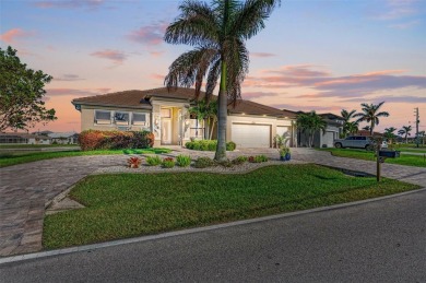 Fall in love with this 2015 built custom waterfront pool home on Saint Andrews South Golf Club in Florida - for sale on GolfHomes.com, golf home, golf lot