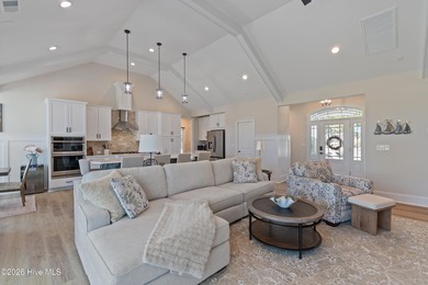 This open and airy home with golf and pond views is ready for a on Sea Trail Golf Resort in North Carolina - for sale on GolfHomes.com, golf home, golf lot