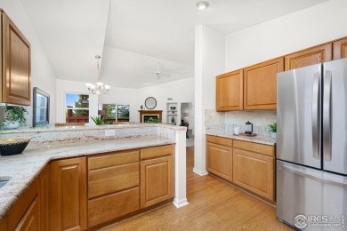 Enjoy easy living in one of Fort Collins' most distinctive on Adriel Hills Golf Course in Colorado - for sale on GolfHomes.com, golf home, golf lot