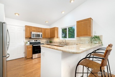 Enjoy easy living in one of Fort Collins' most distinctive on Adriel Hills Golf Course in Colorado - for sale on GolfHomes.com, golf home, golf lot