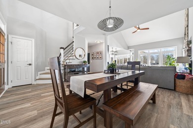 Wake up to breathtaking panoramic lake views from this on River Golf and Country Club at Lake Royale in North Carolina - for sale on GolfHomes.com, golf home, golf lot