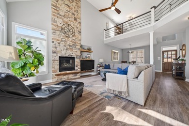 Wake up to breathtaking panoramic lake views from this on River Golf and Country Club at Lake Royale in North Carolina - for sale on GolfHomes.com, golf home, golf lot