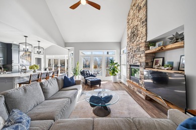 Wake up to breathtaking panoramic lake views from this on River Golf and Country Club at Lake Royale in North Carolina - for sale on GolfHomes.com, golf home, golf lot