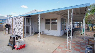 Foothills home with mountain views! This spacious doublewide on Las Barrancas Golf Course in Arizona - for sale on GolfHomes.com, golf home, golf lot