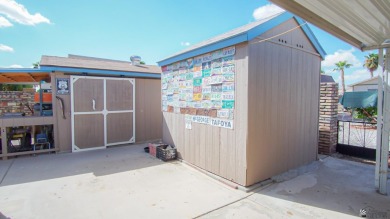 Foothills home with mountain views! This spacious doublewide on Las Barrancas Golf Course in Arizona - for sale on GolfHomes.com, golf home, golf lot