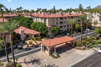 Discover comfort and style in this upgraded 2-bed, 1-bath corner on Arizona Biltmore Golf and Country Club in Arizona - for sale on GolfHomes.com, golf home, golf lot