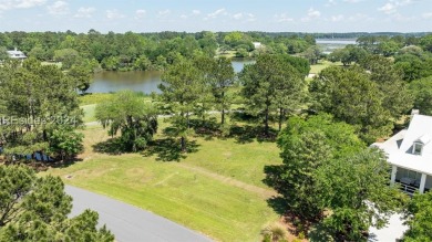 One of the best long views in Oldfield as you overlook hole #13 on Oldfield Golf Club in South Carolina - for sale on GolfHomes.com, golf home, golf lot